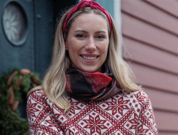 Alt. Vestfold Husflidslag kvinnebunand 1956 modell