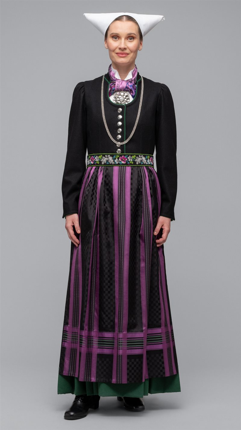 Bilde av Forkle i silke