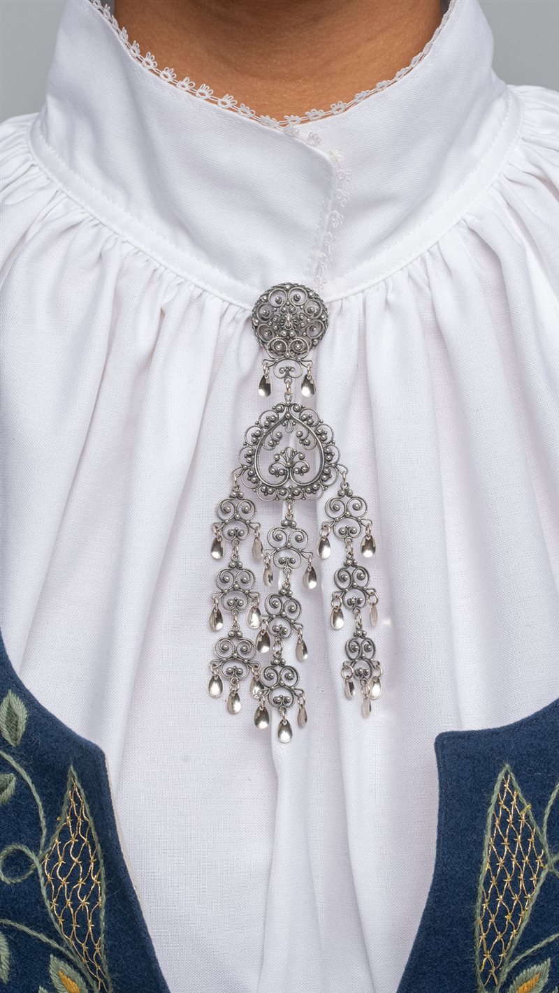 Bilde av Blå med sølje