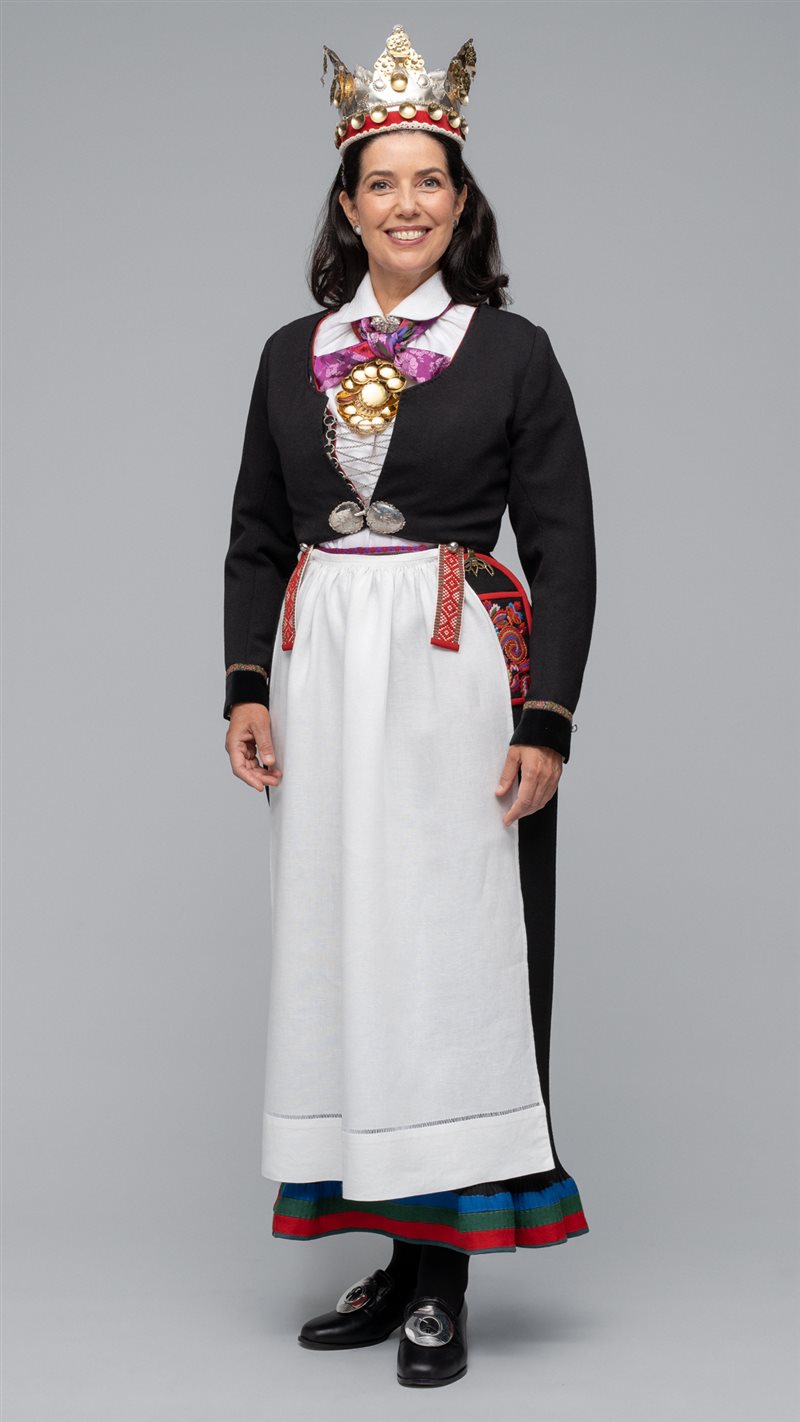 Bilde av Brudedrakt fra vest-Agder