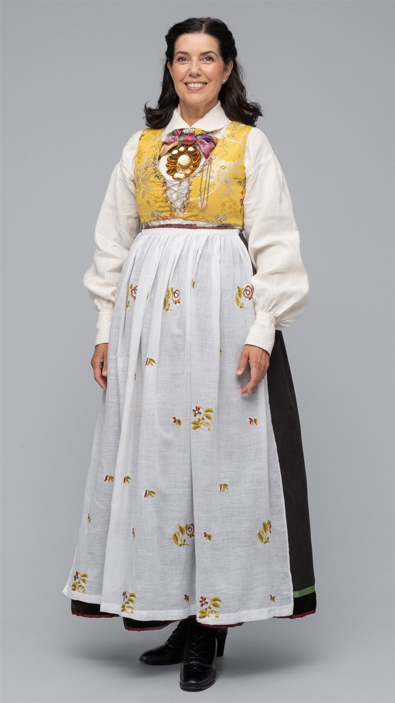 Bilde av Gul silkevest