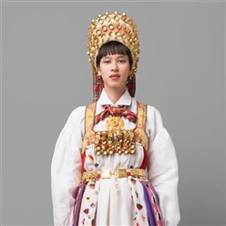 Bilde av Brudebunaden fra Åmli, fra Aust-Agder