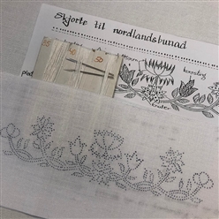 Bilde av MATERIALPAKKE PÅTEGNET NORDLANDSKJORTE I LIN