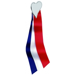 Bilde av 17.mai sløyfe hjerte, oksidert