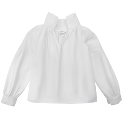 Bilde av Bunadskjorte jente 2-6 år m/ nupperelle