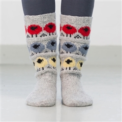 Bilde av Strikkepakke Saueflokksokk