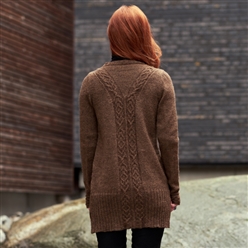 Bilde av Strikkepakke Barra jakke, str. XL - Linda Marveng