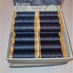 Bilde av Jeans tråd mørk blå