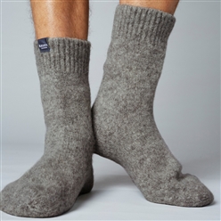 Bilde av Skarv tovede sokker mørkgrå