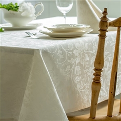 Bilde av Duk Barokk hvit 170x240 cm