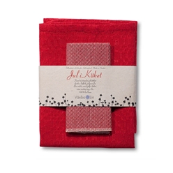 Bilde av Jul i kjøkkenet rød/rød