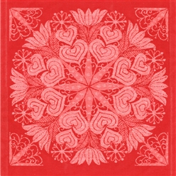 Bilde av Serviett Hjærtbo 35x35 cm