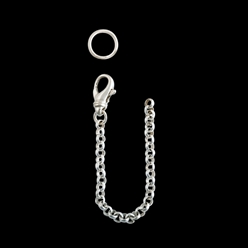 Bilde av Sikkerlenke til veskelås, hvit