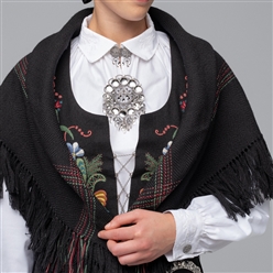 Bilde av Materialpakke skjorte til Ringeriksbunad