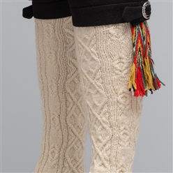 Bilde av Materialpakke strømper til mannsbunad fra Vestfold mod Borre