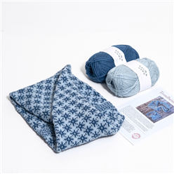 Bilde av Strikkepakke Trondheimshalsen kort 