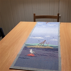 Bilde av Laksestigen løper 35X140cm