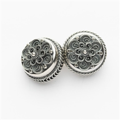 Bilde av HALSKNAPP AGDER, OKSIDERT