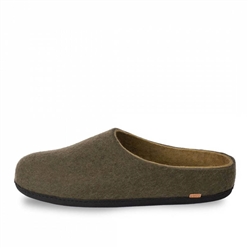 Bilde av Slipper skogsgrønn dame, med såle som tåler vann
