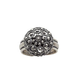 Bilde av Bunadsring filigran, oksidert. 373100