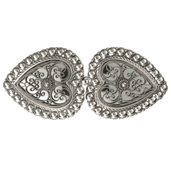 Bilde av Beltespenne med kruser og syhol, oksidert. 002106