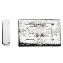 Bilde av Beltespenne til bunad fra Nedre Buskerud, kvit. 843400