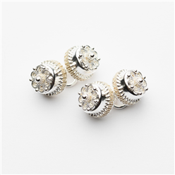 Bilde av MANSJETTKNAPPER, STORE BLANKE