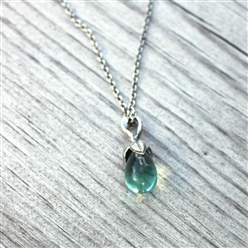 Bilde av Ask knopp anheng oksidert