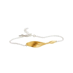 Bilde av Ask armbånd, forgylt