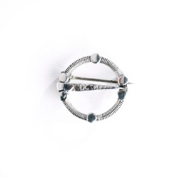 Bilde av LITEN HORNRING SØLV oksidert