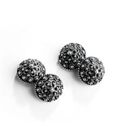 Bilde av MANSJETTKNAPPER SØLV oksidert