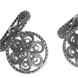 Mansjettknapp fra Johs. Kristiansen