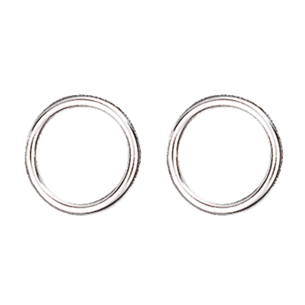 Maljering 13 mm par, kvit. 785413 