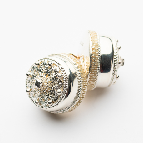 HALSKNAPP, STOR BLANK