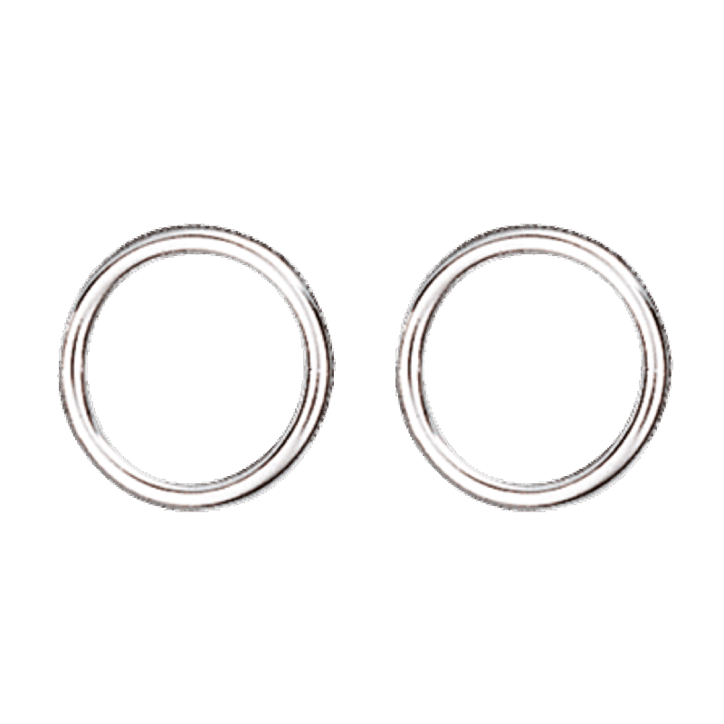 Maljering 13 mm par, kvit. 785413 