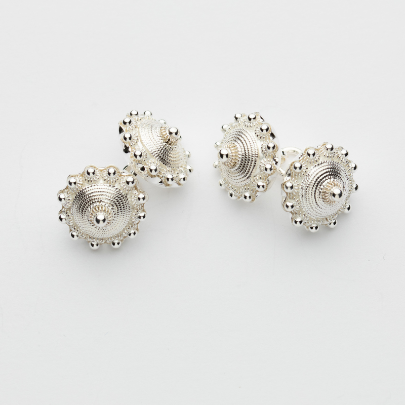 MANSJETTKNAPPER, BLANKE